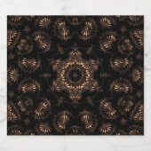 Bronzen Tijdperk Mandala Bier Etiket (Enkel label)