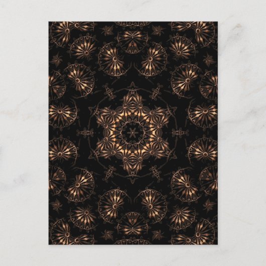 Bronzen Tijdperk Mandala Briefkaart (Voorkant)