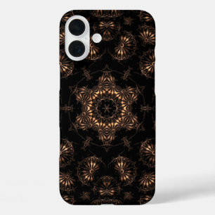 Bronzen Tijdperk Mandala  iPhone 16 Plus Hoesje