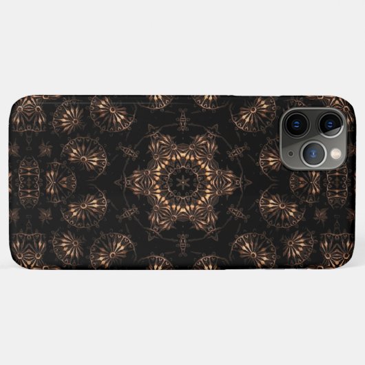 Bronzen Tijdperk Mandala Case-Mate iPhone Case (Achterkant (horizontaal))
