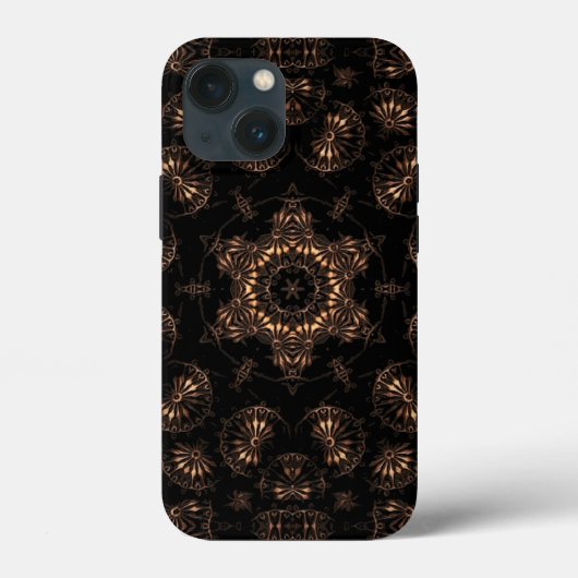 Bronzen Tijdperk Mandala Case-Mate iPhone Case (Achterkant)