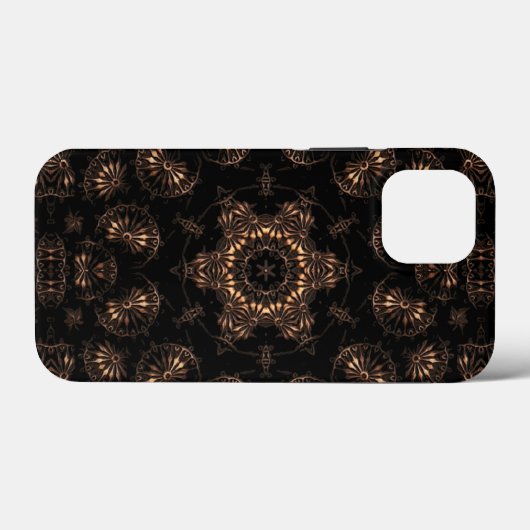 Bronzen Tijdperk Mandala Case-Mate iPhone Case (Achterkant (horizontaal))