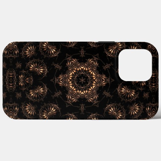 Bronzen Tijdperk Mandala Case-Mate iPhone Case (Achterkant (horizontaal))