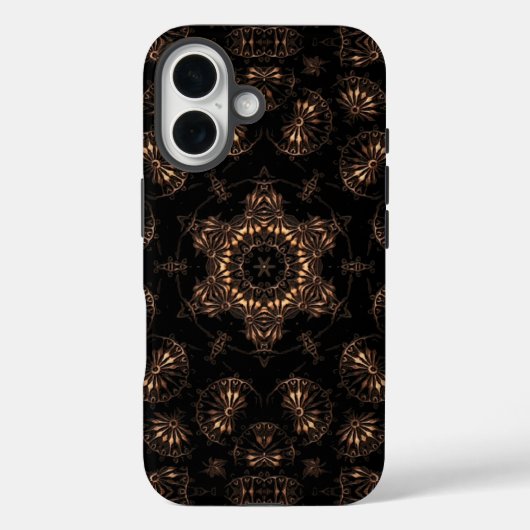 Bronzen Tijdperk Mandala  Case-Mate iPhone Case (Achterkant)