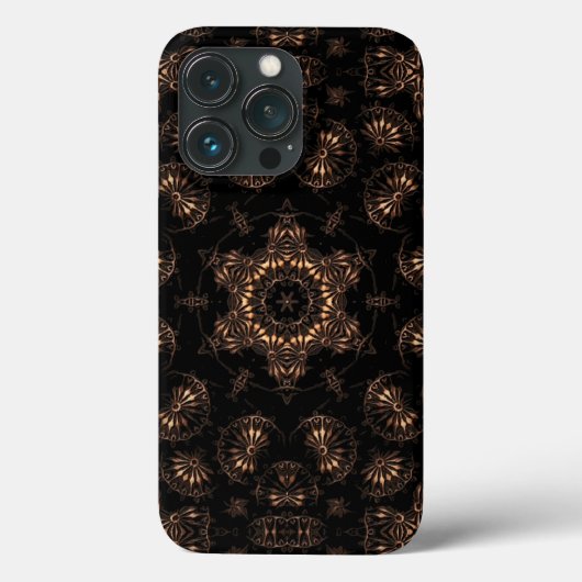 Bronzen Tijdperk Mandala Case-Mate iPhone Case (Achterkant)