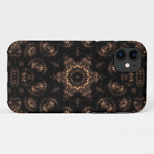 Bronzen Tijdperk Mandala Case-Mate iPhone Case (Achterkant (horizontaal))