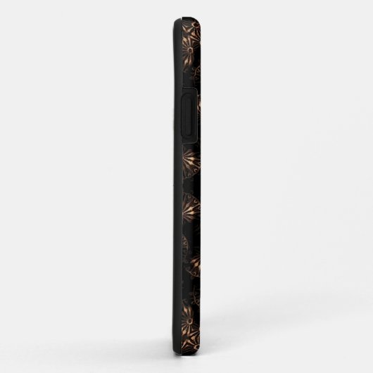 Bronzen Tijdperk Mandala Case-Mate iPhone Case (Achterkant/rechts)