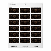 Bronzen Tijdperk Mandala Etiket (Full Sheet)