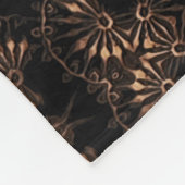 Bronzen Tijdperk Mandala Fleece Deken (Hoek)
