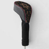 Bronzen Tijdperk Mandala Golfheadcover (Schuin)