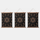 Bronzen Tijdperk Mandala Hangend Wandkleed (Driedubbel)