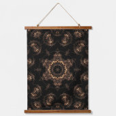Bronzen Tijdperk Mandala Hangend Wandkleed (Voorkant)