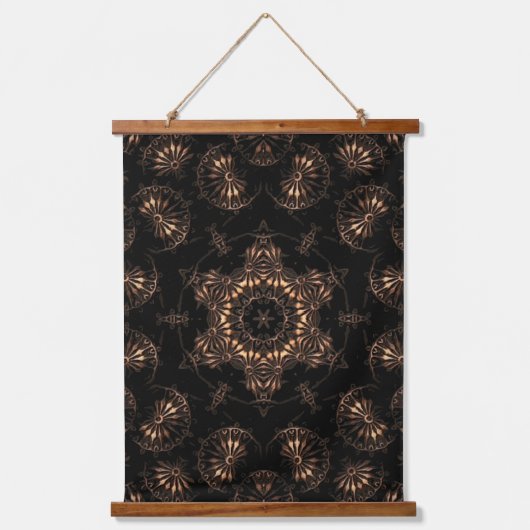 Bronzen Tijdperk Mandala Hangend Wandkleed (Voorkant 3)