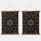 Bronzen Tijdperk Mandala Hangend Wandkleed (Dubbel)