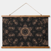 Bronzen Tijdperk Mandala Hangend Wandkleed (Voorkant 3)