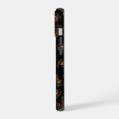 Bronzen Tijdperk Mandala iPhone 15 Case (Linkerkant)