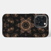 Bronzen Tijdperk Mandala iPhone Hoesje (Achterkant horizontaal)