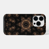 Bronzen Tijdperk Mandala  iPhone Hoesje (Achterkant horizontaal)