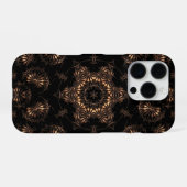 Bronzen Tijdperk Mandala  iPhone Hoesje (Achterkant horizontaal)