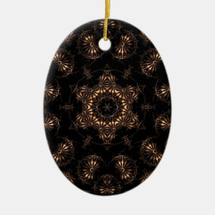 Bronzen Tijdperk Mandala Keramisch Ornament