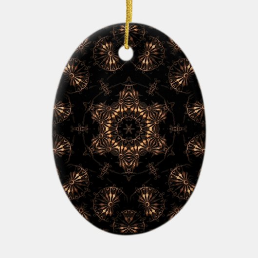 Bronzen Tijdperk Mandala Keramisch Ornament (Voorkant)