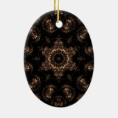 Bronzen Tijdperk Mandala Keramisch Ornament (Achterkant)