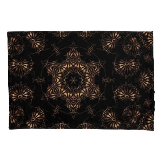 Bronzen Tijdperk Mandala Kussenhoes (Voorkant)
