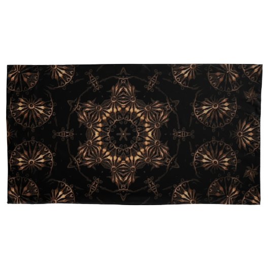 Bronzen Tijdperk Mandala Kussenhoes (Voorkant)