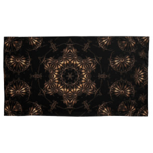 Bronzen Tijdperk Mandala Kussenhoes
