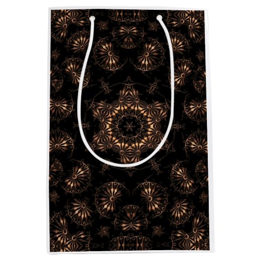 Bronzen Tijdperk Mandala Medium Cadeauzakje (Voorkant)