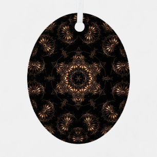 Bronzen Tijdperk Mandala Metalen Ornament