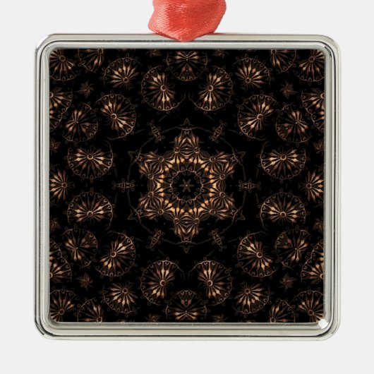 Bronzen Tijdperk Mandala Metalen Ornament (Voorkant)