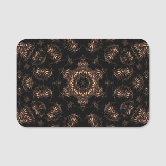 Bronzen Tijdperk Mandala Naamplaatje (Voorkant)