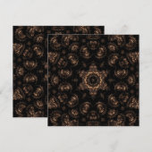 Bronzen Tijdperk Mandala Notitiekaartje (Voorkant / Achterkant)