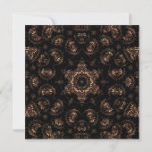 Bronzen Tijdperk Mandala Notitiekaartje (Achterkant)
