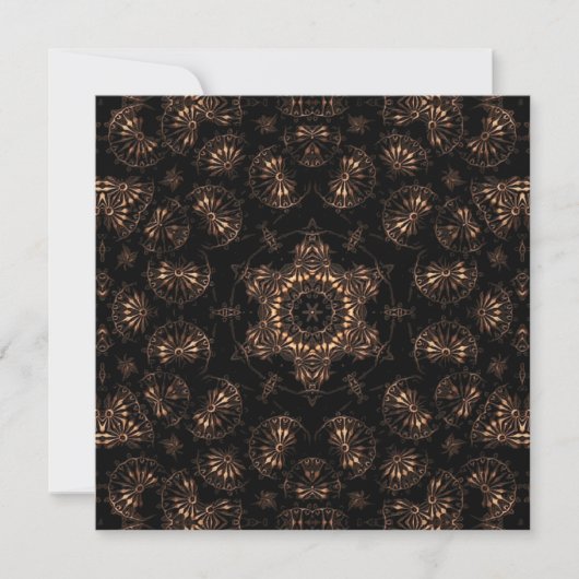Bronzen Tijdperk Mandala Notitiekaartje (Voorkant)