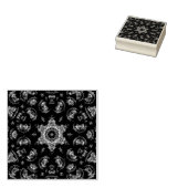 Bronzen Tijdperk Mandala Rubberstempel (Gestempeld)