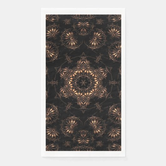 Bronzen Tijdperk Mandala  Servet (Voorkant)