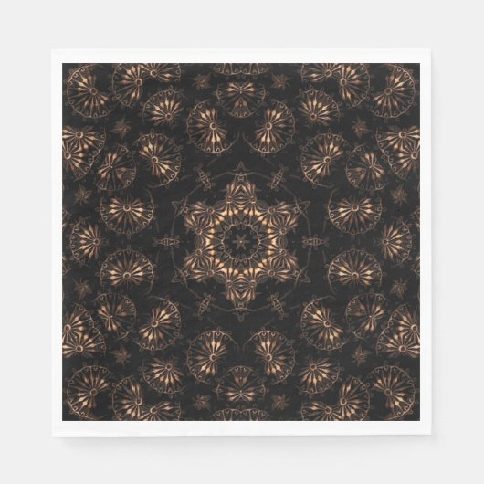 Bronzen Tijdperk Mandala Servet (Voorkant)