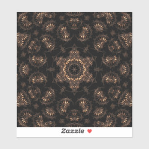 Bronzen Tijdperk Mandala  Sticker