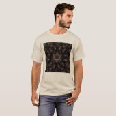 Bronzen Tijdperk Mandala T-shirt (Voorkant volledig)