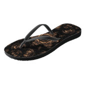 Bronzen Tijdperk Mandala Teenslippers (Schuin)