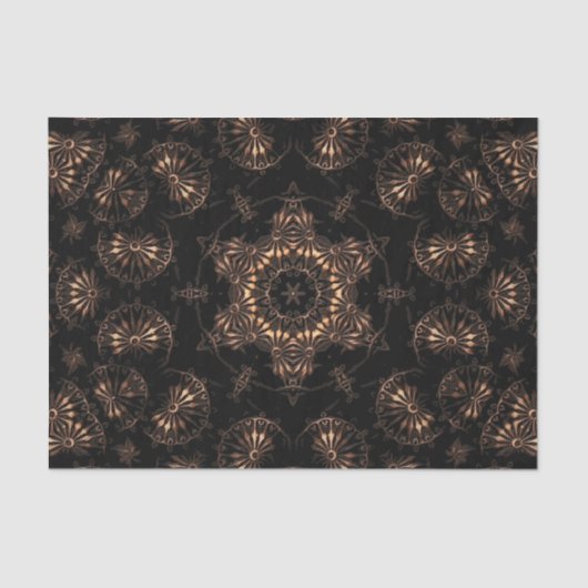 Bronzen Tijdperk Mandala Tissuepapier (Voorkant)