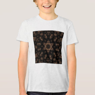 Bronzen Tijdperk Mandala Tri-Blend Shirt