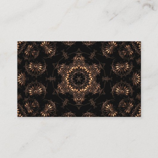 Bronzen Tijdperk Mandala Visitekaartje (Voorkant)