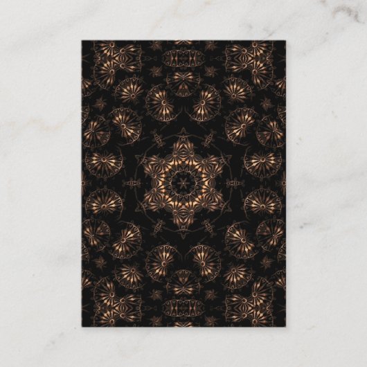 Bronzen Tijdperk Mandala Visitekaartje (Voorkant)