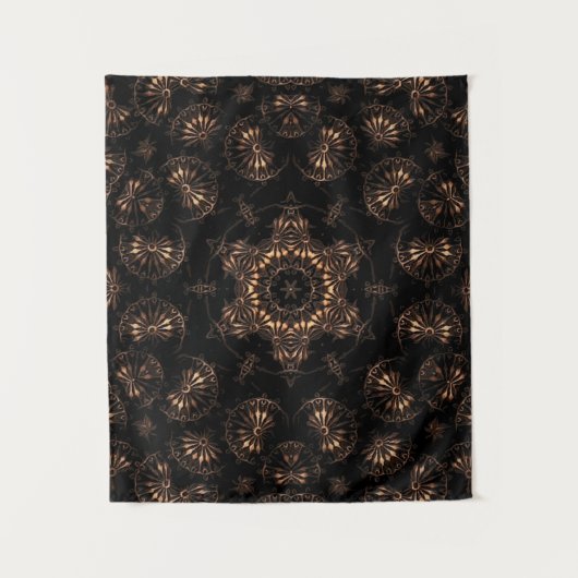 Bronzen Tijdperk Mandala Wandkleed (Voorkant)