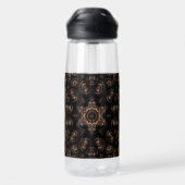 Bronzen Tijdperk Mandala Waterfles (Achterkant)