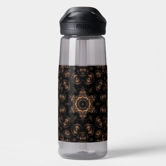 Bronzen Tijdperk Mandala Waterfles (Achterkant)