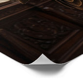 Bronzen Valken Observatorium Poster (Hoek)